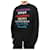 Balenciaga Logo Rundhals-Strickpullover Schwarz  - Ansicht 1
