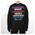 Balenciaga Logo Rundhals-Strickpullover Schwarz  - Ansicht 8