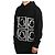 Moncler Logo Strick-Hoodie Schwarz