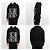 Moncler Logo Strick-Hoodie Schwarz - Ansicht 8