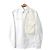 DIOR Sacai Giacca Camicia Oversize in Cotone con Tasca Monogram per Uomo Bianca Bianco - vista 2