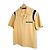 Louis Vuitton Camicia da bowling in cotone a maniche corte ricamata con cane Viar per uomo di lusso Giallo