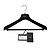 Balmain Giacca Blouson Varsity in Lana e Pelle per Uomo Nero - vista 11