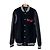 Balmain Giacca Blouson Varsity in Lana e Pelle per Uomo Nero - vista 2