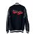 Balmain Giacca Blouson Varsity in Lana e Pelle per Uomo Nero - vista 3