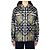 Burberry Camicia con zip a quadri misti Marrone