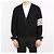 Thom Browne Diagonalband-Stickman-Cardigan Schwarz - Ansicht 10