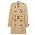 Burberry Abrigo Medio Havane Talla Castaño