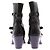 Céline Botas vaqueras negras de cuero Negro - vista 5