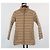 Burberry Damen-Padding-Jacke mit Brit Waschbär-Fellbesatz Braun - Ansicht 8
