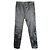 Prada Pantalones cargo de satén gris caqui Castaño