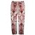 Etro Pantalones de seda rojos con estampado paisley - Talla S Roja - vista 2