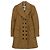 Burberry Talla de abrigo largo Castaño