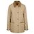 Burberry Damenjacke aus gestepptem Nylon in Halb-Sand Weiß