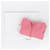 Chanel Größe CC Knopf Cropped Kapuzenpullover Pink  - Ansicht 3