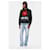 Kenzo Strickpullover mit Blumenmuster Schwarz  - Ansicht 6