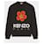 Kenzo Strickpullover mit Blumenmuster Schwarz  - Ansicht 7