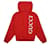Gucci Kapuzenpullover mit Logo-Print Rot  - Ansicht 1