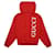 Gucci Kapuzenpullover mit Logo-Print Rot  - Ansicht 3