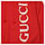 Gucci Kapuzenpullover mit Logo-Print Rot  - Ansicht 6