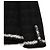 Saint Laurent Woll-Crop-Tweed-Jacke Schwarz - Ansicht 9