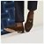 Hermès Mocassino Honor Paris Fibbia Camoscio Marrone Argento - vista 10