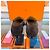 Hermès Mocassino Honor Paris Fibbia Camoscio Marrone Argento - vista 5