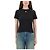 Tory Burch Camiseta de logo de algodón con canalé