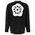 Kenzo Langarm-T-Shirt mit Blumenmuster Schwarz - Ansicht 5