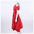 Vestido Fendi Roja - vista 2