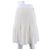 Falda de Encaje Transparente Chanel Blanco