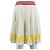 Falda de punto Gucci Adidas Blanco