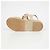 Chanel Velcro-Seil-Sandalen Größe Braun - Ansicht 10