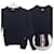 Thom Browne Kreuzkabel-Wollstrick navy Blau