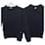 Thom Browne Kreuzkabel-Wollstrick navy Blau - Ansicht 2