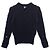 Thom Browne Kreuzkabel-Wollstrick navy Blau - Ansicht 4