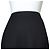 Escada Falda de mezcla de lana negra Negro - vista 4