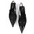 Saint Laurent Women's Mesh Slingback Heels - view 4