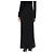 Balenciaga Falda Larga de Denim Negro - vista 7