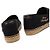 Saint Laurent Espadrillas con logo ricamato Nero - vista 5