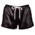 Céline Mini Shorts de Satén Negro  - vista 1