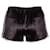 Céline Mini Shorts de Satén Negro  - vista 5