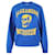 Alexander Mcqueen Pullover mit Totenkopf-Print Blau  - Ansicht 4