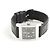 Gucci Orologio al quarzo con cinturino in acciaio nero Wany - vista 2
