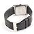 Gucci Orologio al quarzo con cinturino in acciaio nero Wany - vista 3