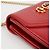 Gucci Borsa a tracolla media testa di tigre Rosso - vista 14