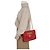 Gucci Borsa a tracolla media testa di tigre Rosso - vista 22