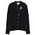 Thom Browne Lässiger V-Ausschnitt Kabelstrick-Cardigan aus Wolle Blau