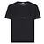 Saint Laurent T-Shirt mit kurzen Ärmeln und Logo Schwarz