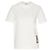 Burberry Camiseta de algodón de manga corta Check Label Blanco